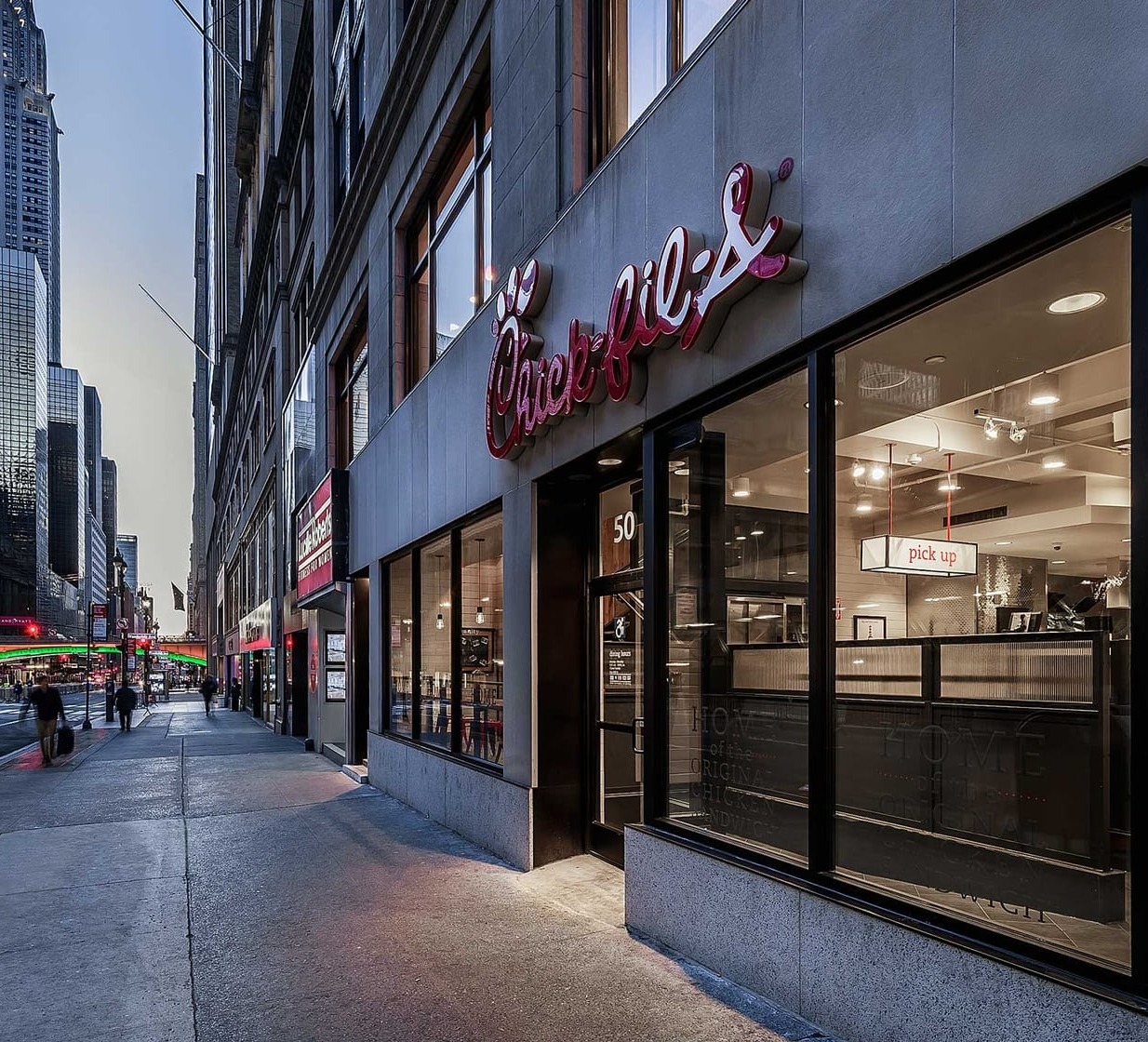 Chick-fil-A, Grand Central, NYC