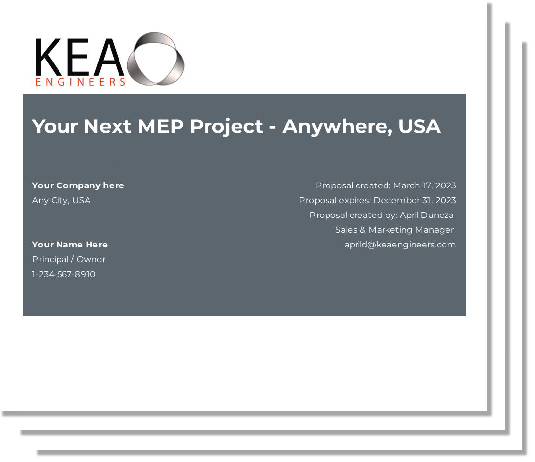 Your Next MEP Project - Anywhere, USA